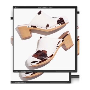 madewell cow clogs